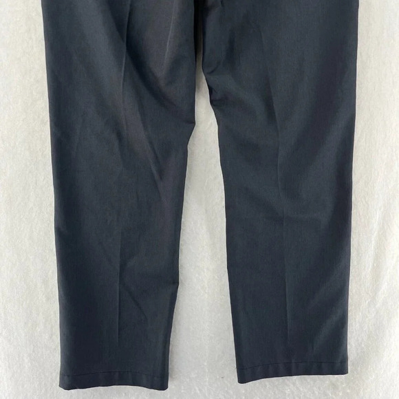 Greg Norman Pants Men's Sz 34x30 Gray Straight Leg Mid-Rise Pockets Stretch - Picture 8 of 10